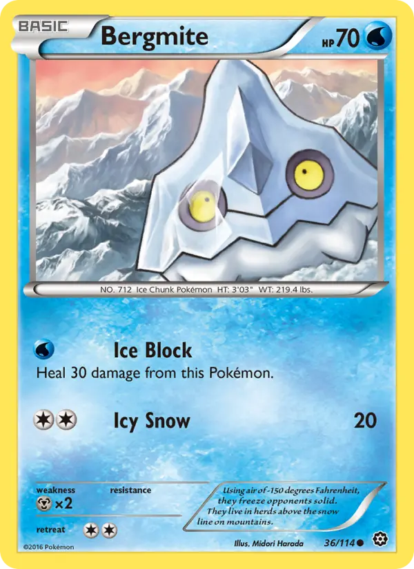 Bergmite — Steam Siege card #36
