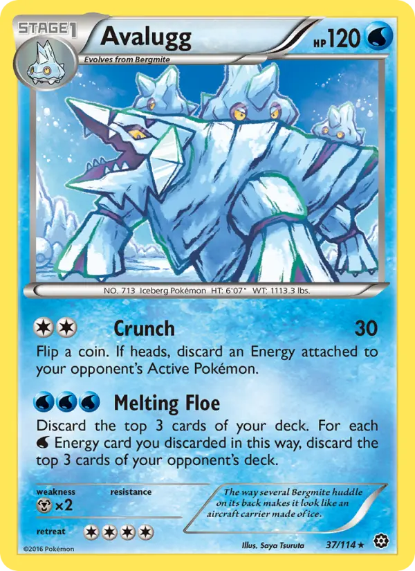 Avalugg — Steam Siege card #37