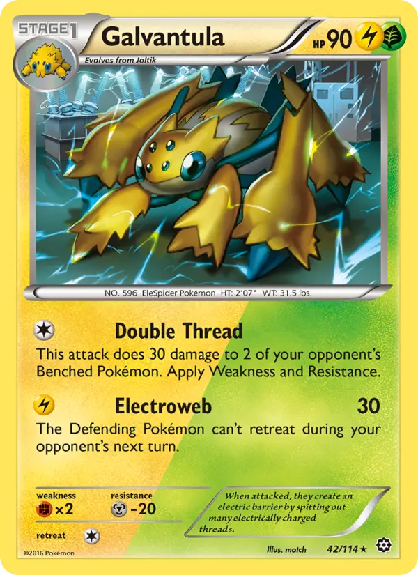 Galvantula — Steam Siege card #42