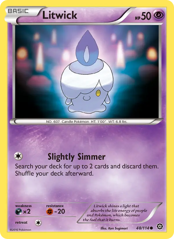 Litwick — Steam Siege card #48