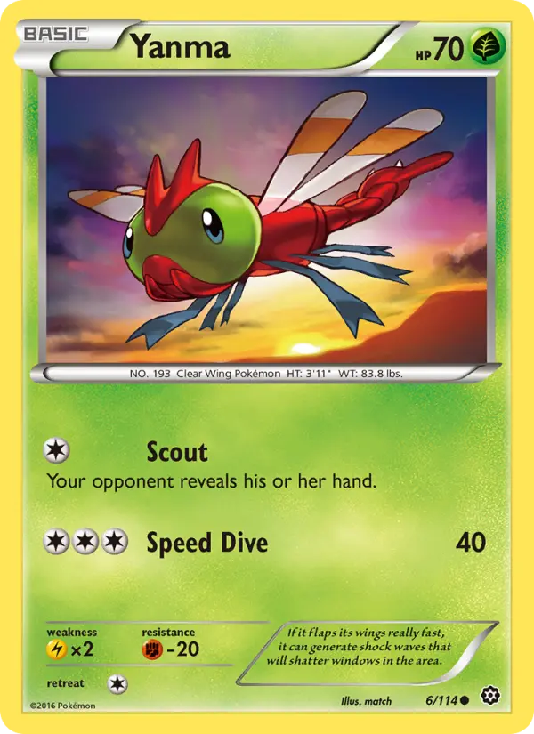 Yanma — Steam Siege card #6