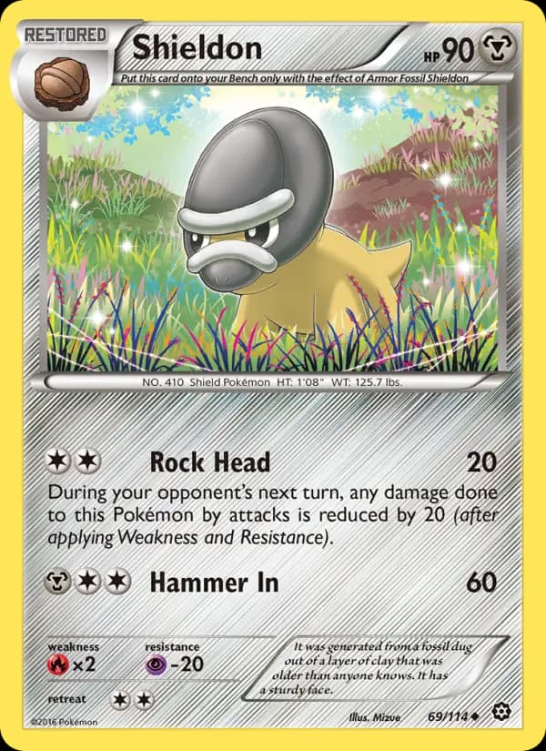 Shieldon — Steam Siege card #69