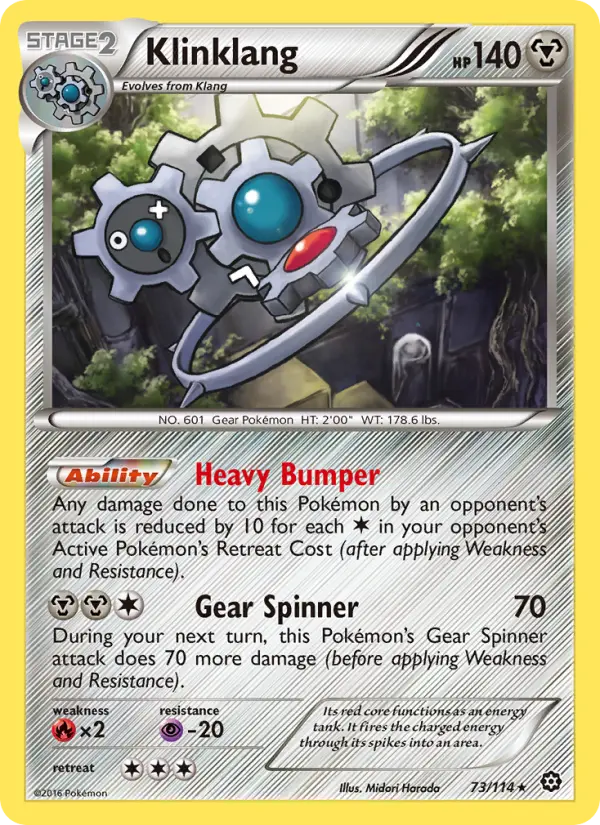 Klinklang — Steam Siege card #73