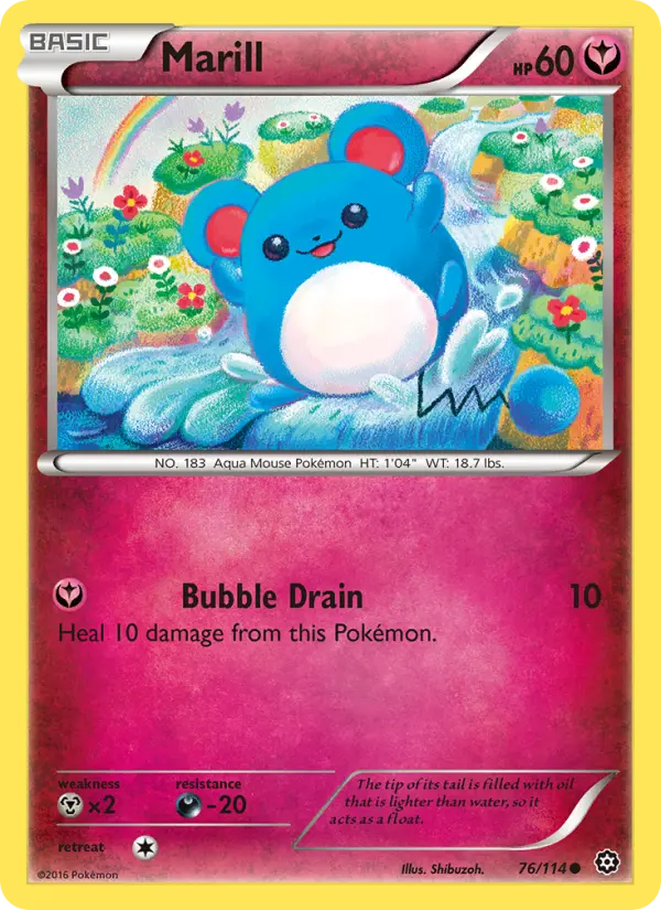 Marill — Steam Siege card #76