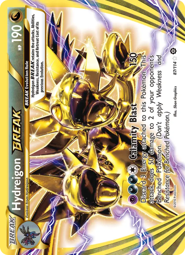 Hydreigon BREAK — Steam Siege card #87