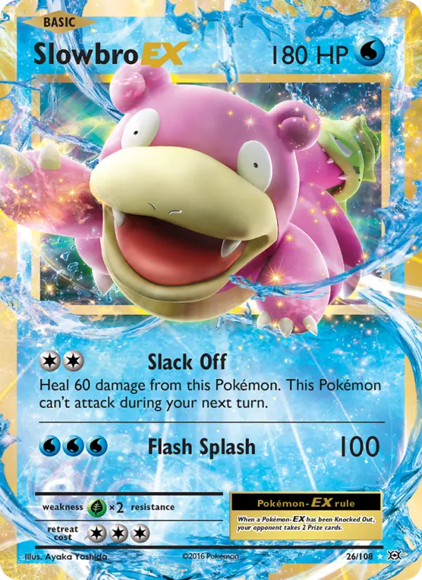 Slowbro EX — Evolutions card #26