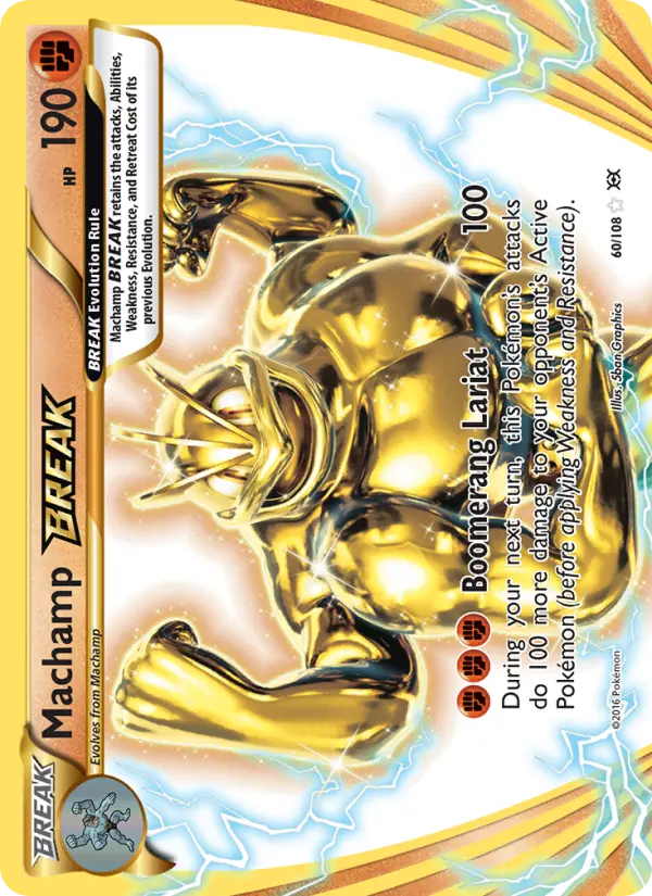 Machamp BREAK — Evolutions card #60