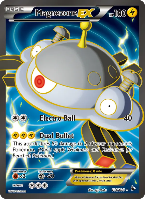 Magnezone EX — Flashfire card #101