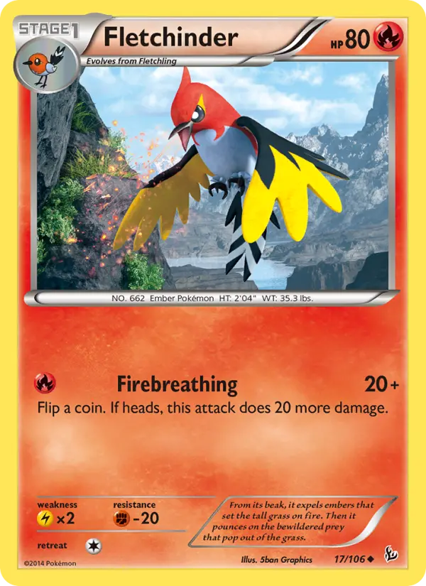 Fletchinder — Flashfire card #17