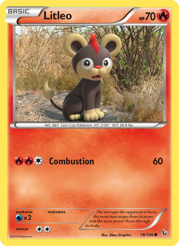 Litleo — Flashfire card #18