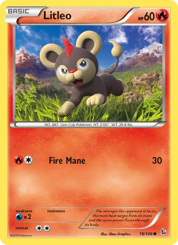 Litleo — Flashfire card #19