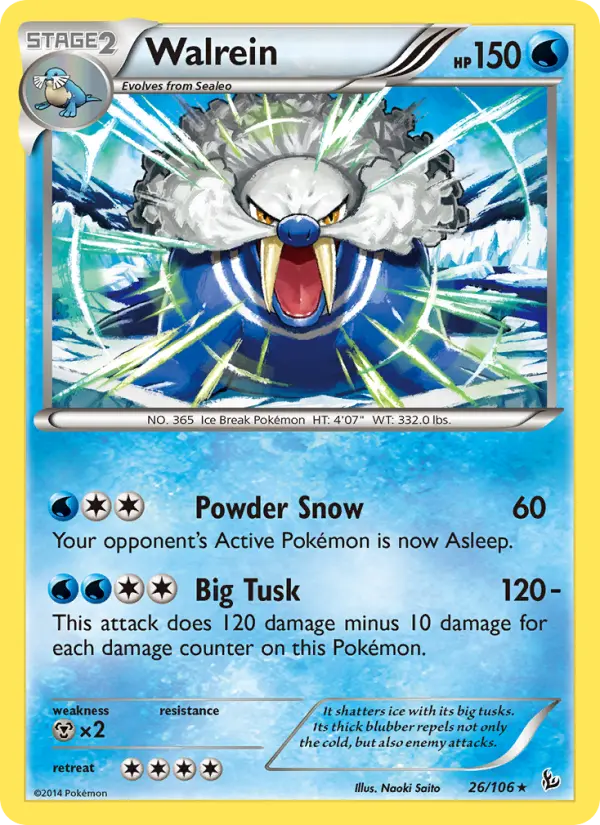 Walrein — Flashfire card #26