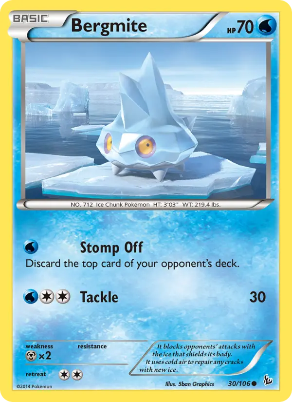 Bergmite — Flashfire card #30