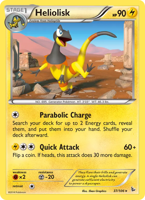 Heliolisk — Flashfire card #37