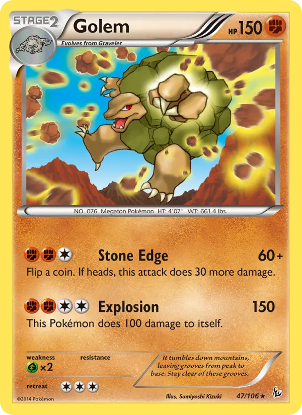 Golem — Flashfire card #47