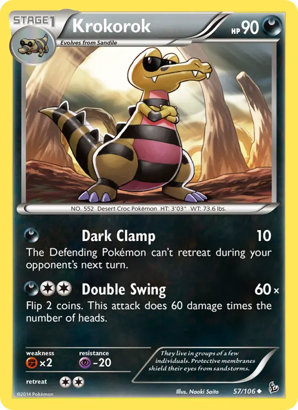 Krokorok — Flashfire card #57