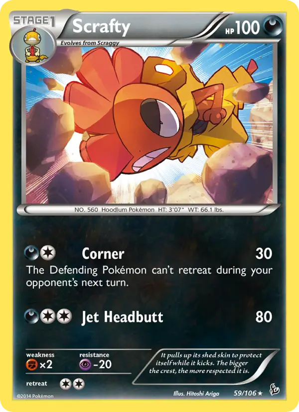 Scrafty — Flashfire card #59