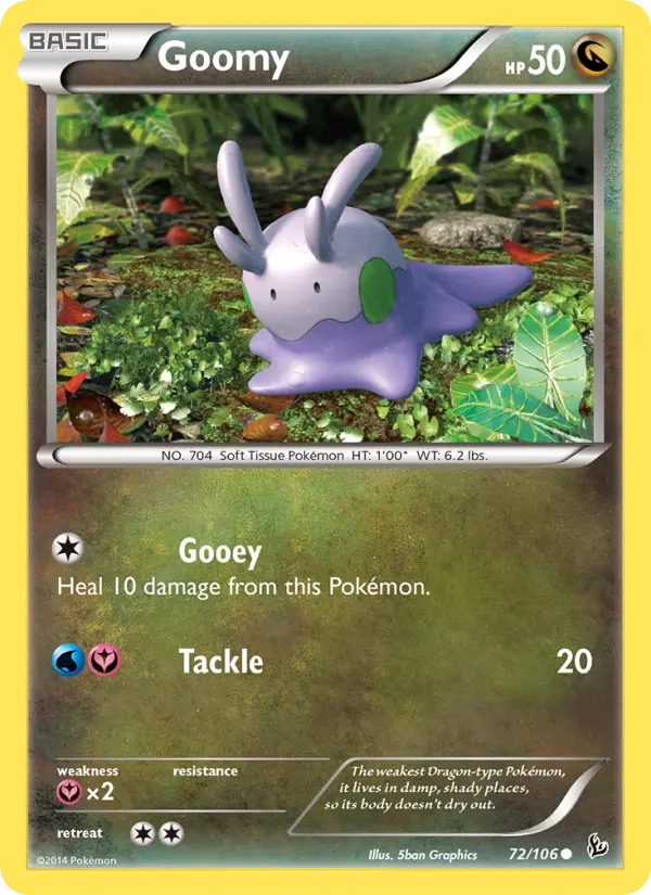 Goomy — Flashfire card #72