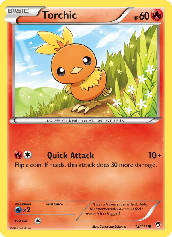 Torchic — Furious Fists card #12