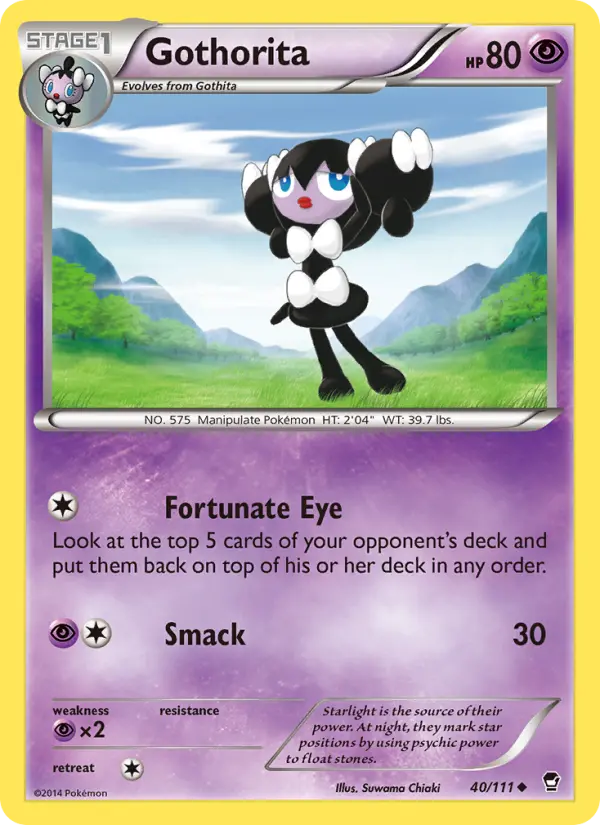 Gothorita — Furious Fists card #40