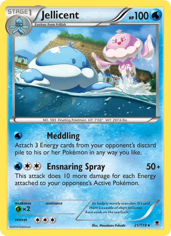 Jellicent — Phantom Forces card #21