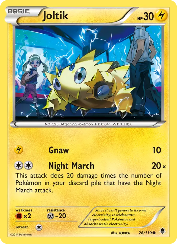Joltik — Phantom Forces card #26