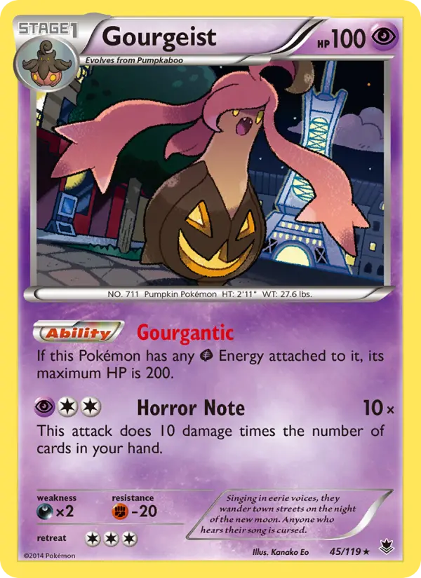 Gourgeist — Phantom Forces card #45
