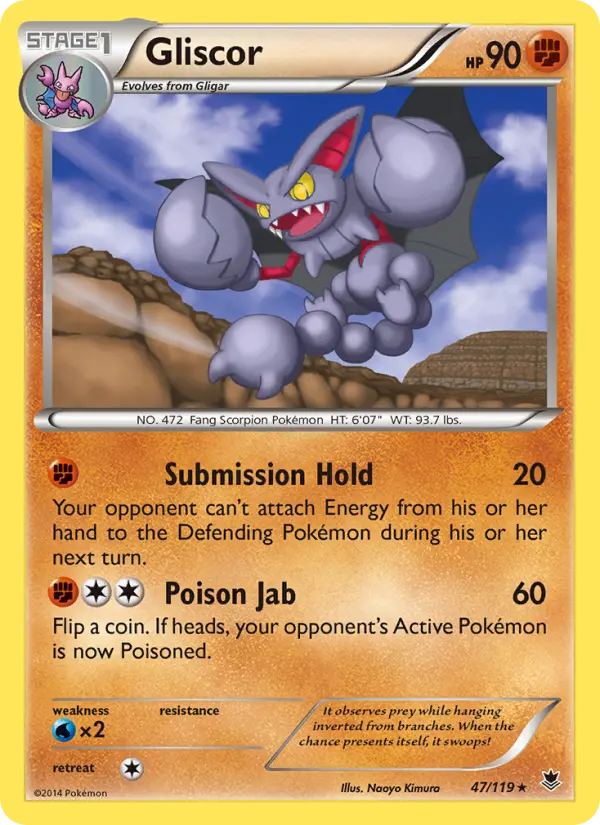 Gliscor — Phantom Forces card #47