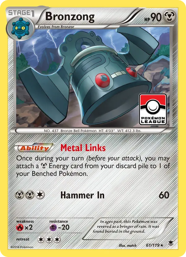 Bronzong — Phantom Forces card #61
