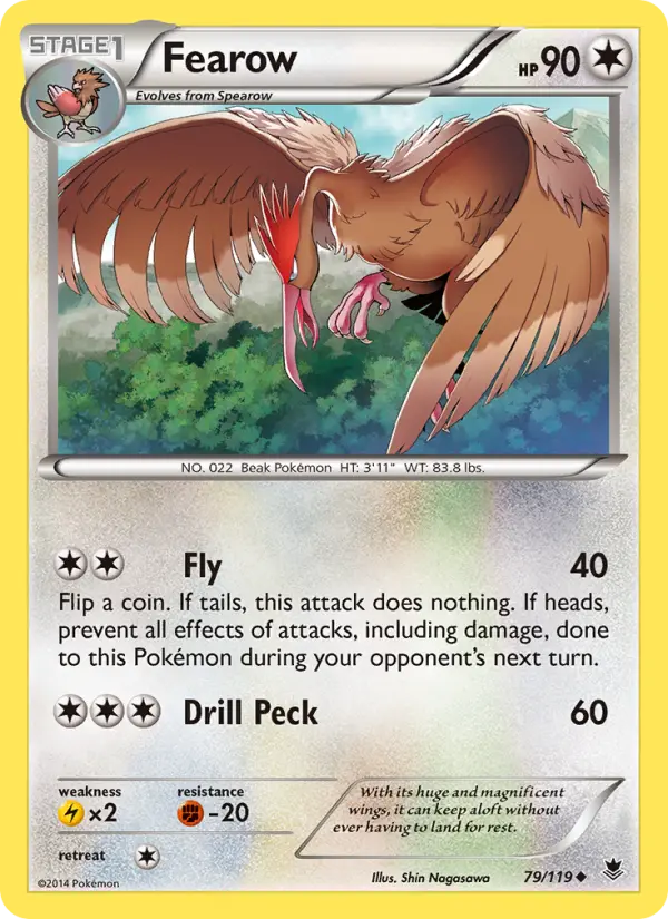 Fearow — Phantom Forces card #79
