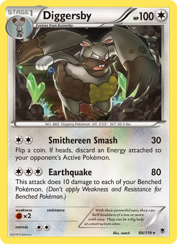 Diggersby — Phantom Forces card #88
