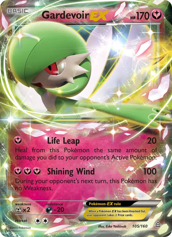 Gardevoir EX — Primal Clash card #105