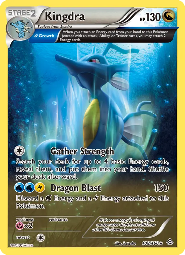 Kingdra — Primal Clash card #108