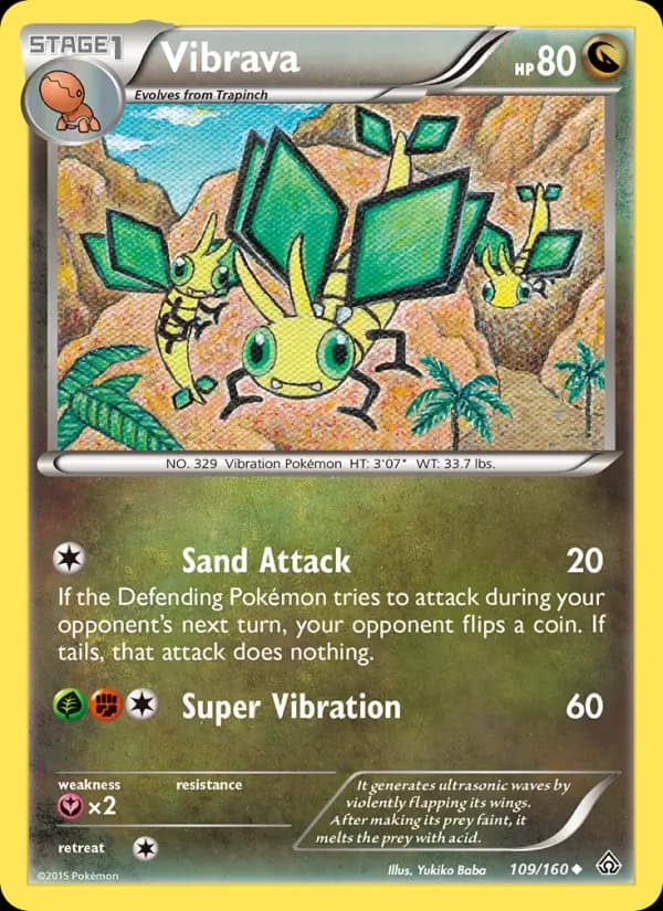 Vibrava — Primal Clash card #109