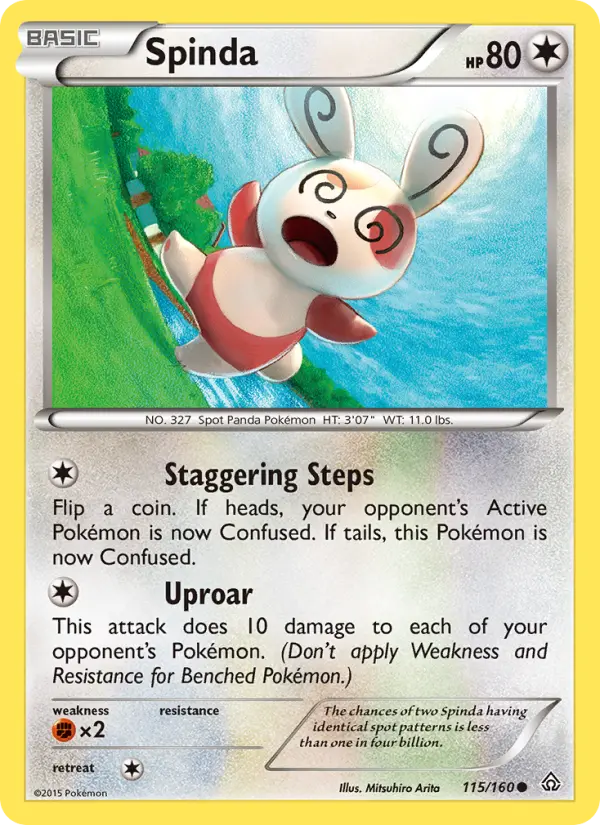Spinda — Primal Clash card #115