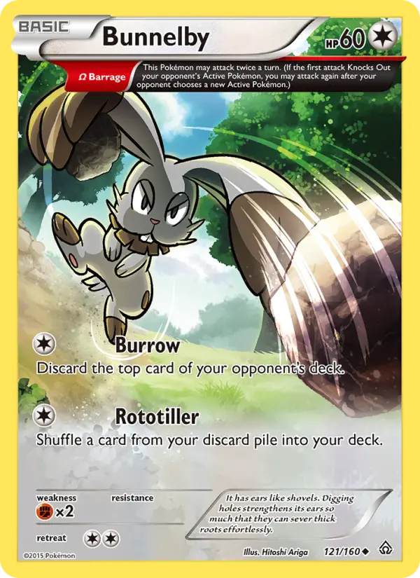 Bunnelby — Primal Clash card #121