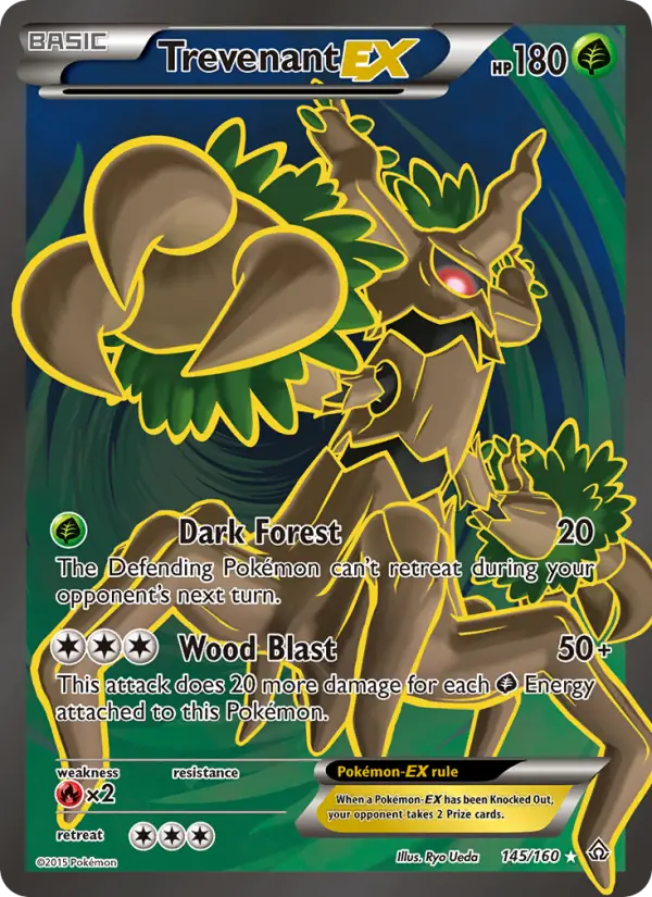 Trevenant EX — Primal Clash card #145