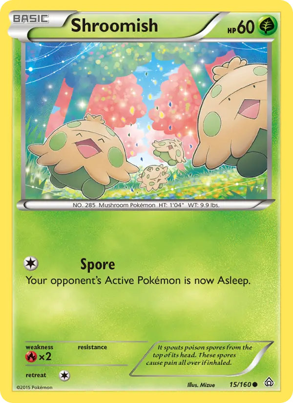 Shroomish — Primal Clash card #15