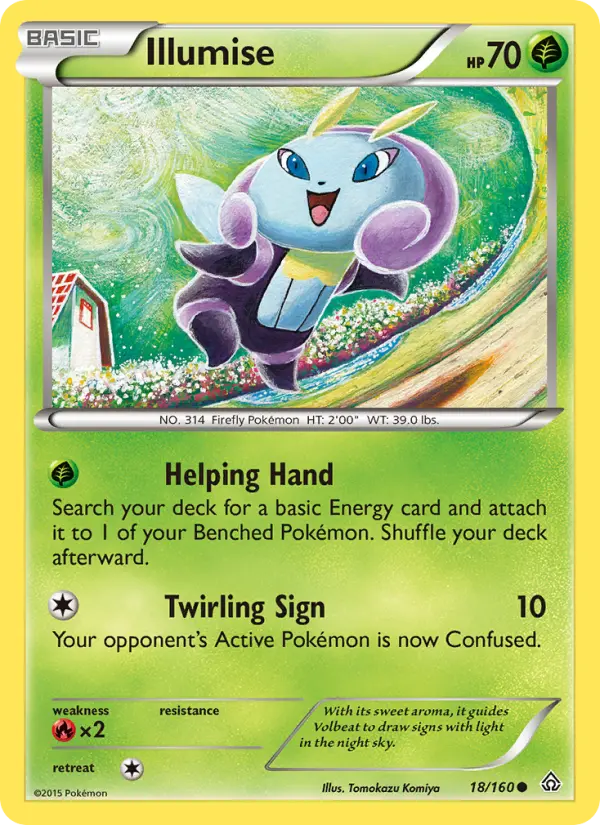 Illumise — Primal Clash card #18