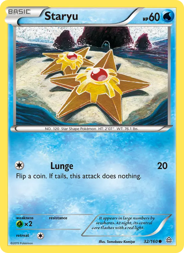 Staryu — Primal Clash card #32