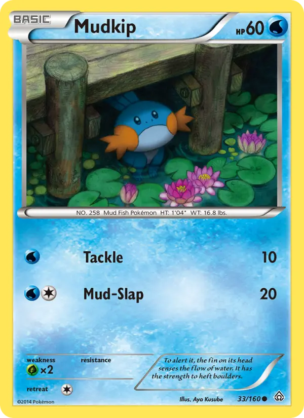 Mudkip — Primal Clash card #33