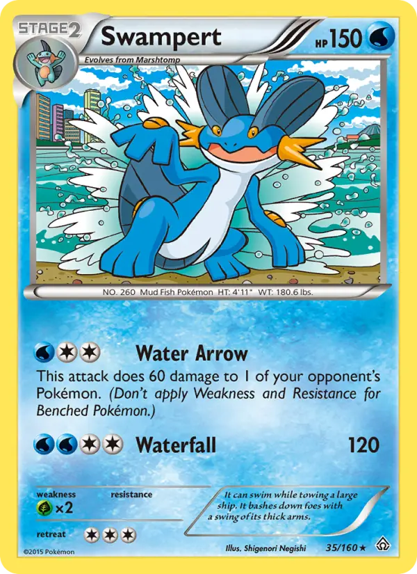 Swampert — Primal Clash card #35