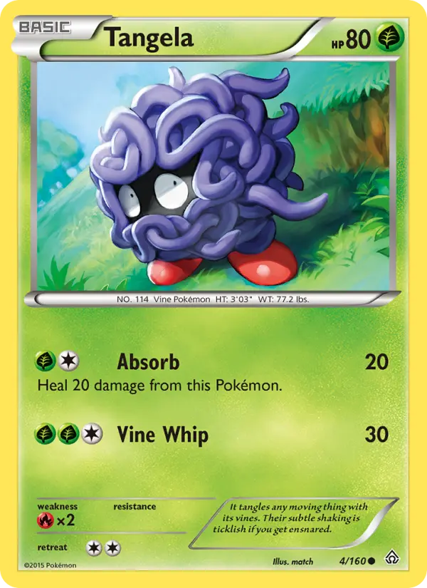 Tangela — Primal Clash card #4