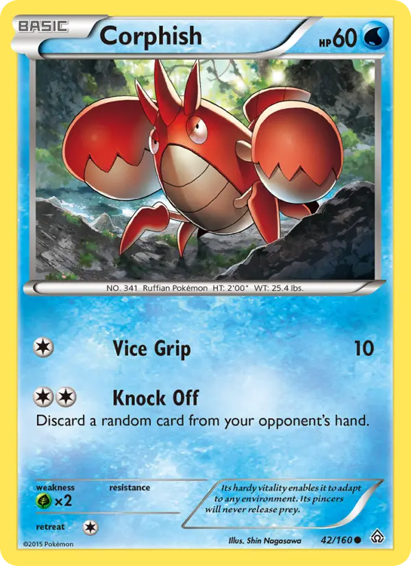 Corphish — Primal Clash card #42