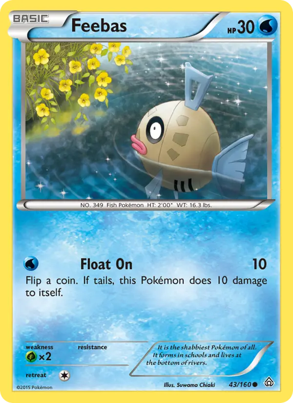 Feebas — Primal Clash card #43