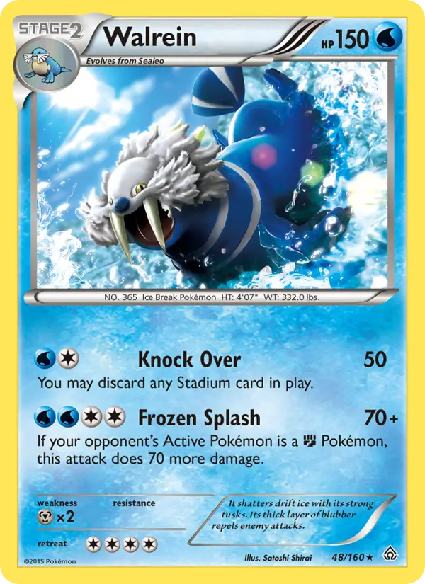 Walrein — Primal Clash card #48