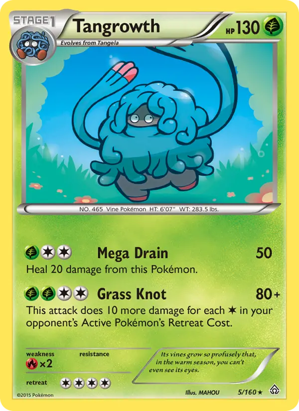 Tangrowth — Primal Clash card #5