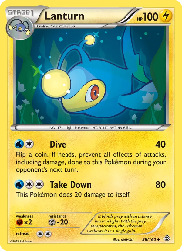 Lanturn — Primal Clash card #58