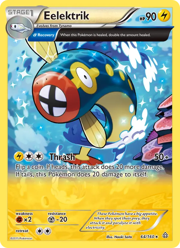 Eelektrik — Primal Clash card #64