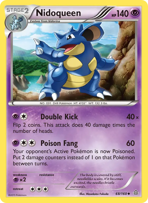 Nidoqueen — Primal Clash card #68